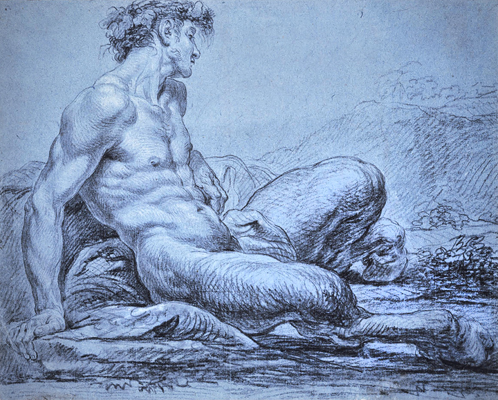 Seated Faun